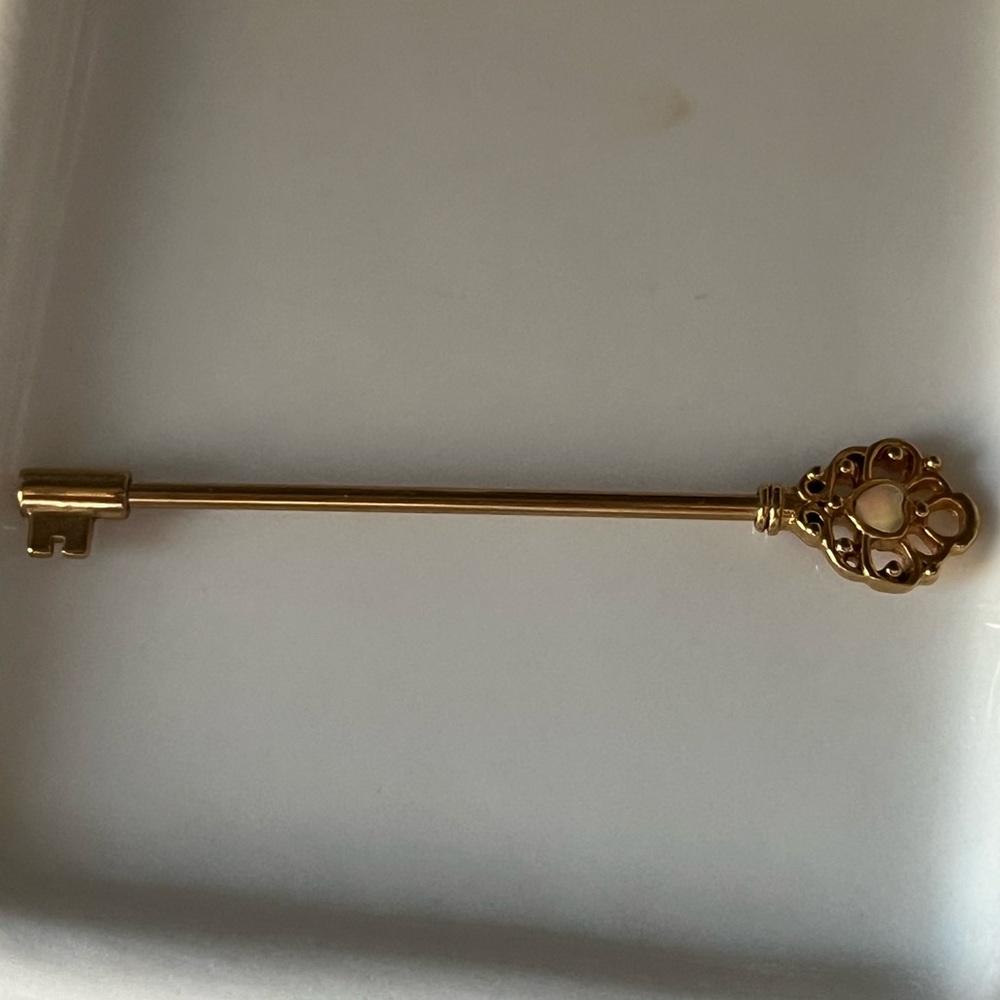 Spencer’s industrial bar earring